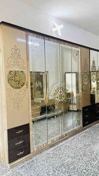 غرفه تركيه عشر قطع نضافه فوول استخدام قليل برغي وجوي حديد  نضام أبواب ...