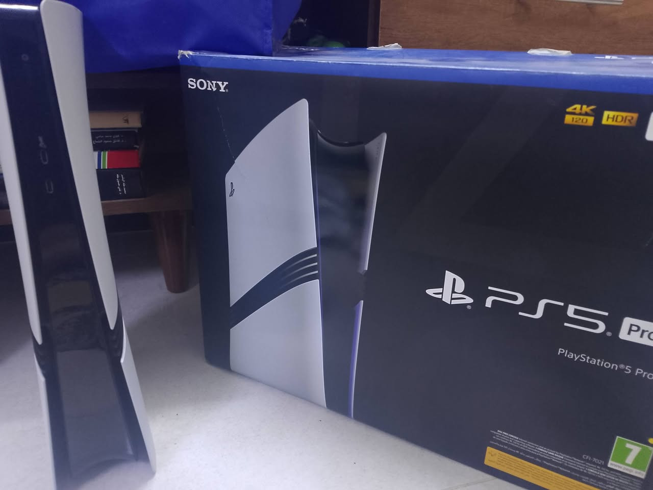 Ps5 slim pro Hard 1 Tera
بلي ستيشن فايف برو بدون مشغل اقراص 
مستعمل قليل وشرط الشغل والنظافة 
مع حساب اون لاين  الذاكرة واحد تيرا مع يدة جوستيك عدد اثنان الاصلي وفان تبريد


**إذا كنت صاحب هذا الإعلان وتريد حذفه لأي سبب، رجاءا أرسل رسالة إلى الدعم الفني**