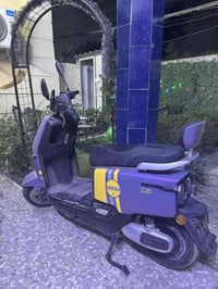 دراجة ريان سرعتها 60K/m الدراجة بيها 6 بطاريات تشحن ب 4 ساعات وتوصل 70...