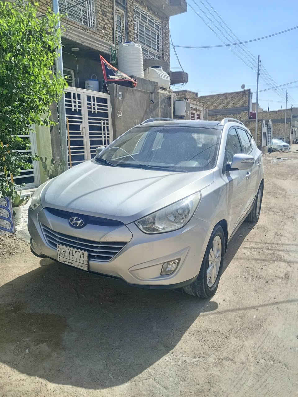 السلام عليكم   السعر 130 وبيه مجال 
توكسان 2011 بغداد الماني بيه صبغ باب 🚪 الصدر فقط 
وبيه شبر بارد فقط سياره جاهزه حداديه تبريد تخم تاير جديد شاشه كامره حاكيه مناظر تحكم بني رامه فول تحكم ستيرن 5 ويل كب سياره بعد بيه موصفات 
لبيع مكان سياره النجف حي النداء ***********
