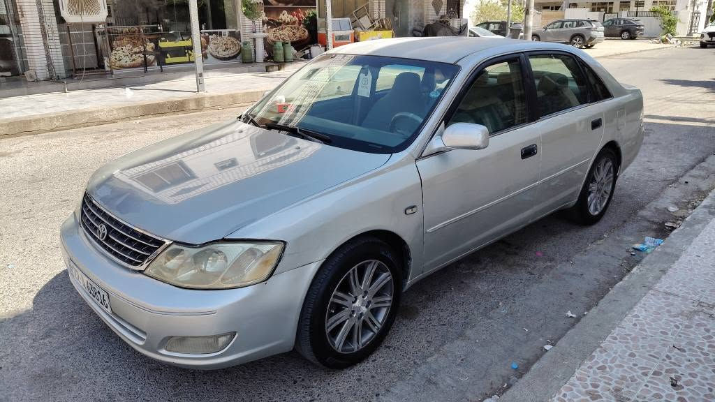 AVALON/2002
ڕەقەم هەولێرە ئەوەلیاتە بەناو ناکرێ 
       260 هەزار غرامەی لەسەرە 
  مەکینە 3000 گێرو مەکینە بەشەرت
  تەبرید ساردو گەرم کارەبای بەشەرت
  عیزام بۆیاغ بۆجوانی بێ دعم لێدران
پێش و پشتی کەپسە وەرگەڕان بەشەرت
کێشەی مەدەنی موس بڕاوە بەشەرت
سعری 52 کەمێک مەجال شوێن هەولێر
*********** أربيل, العراق
