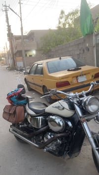 هارلي شادو 400cc جنط طبيعي اصلي اكزوز رياضي رعب مكينه وكير مكفولات  نق...