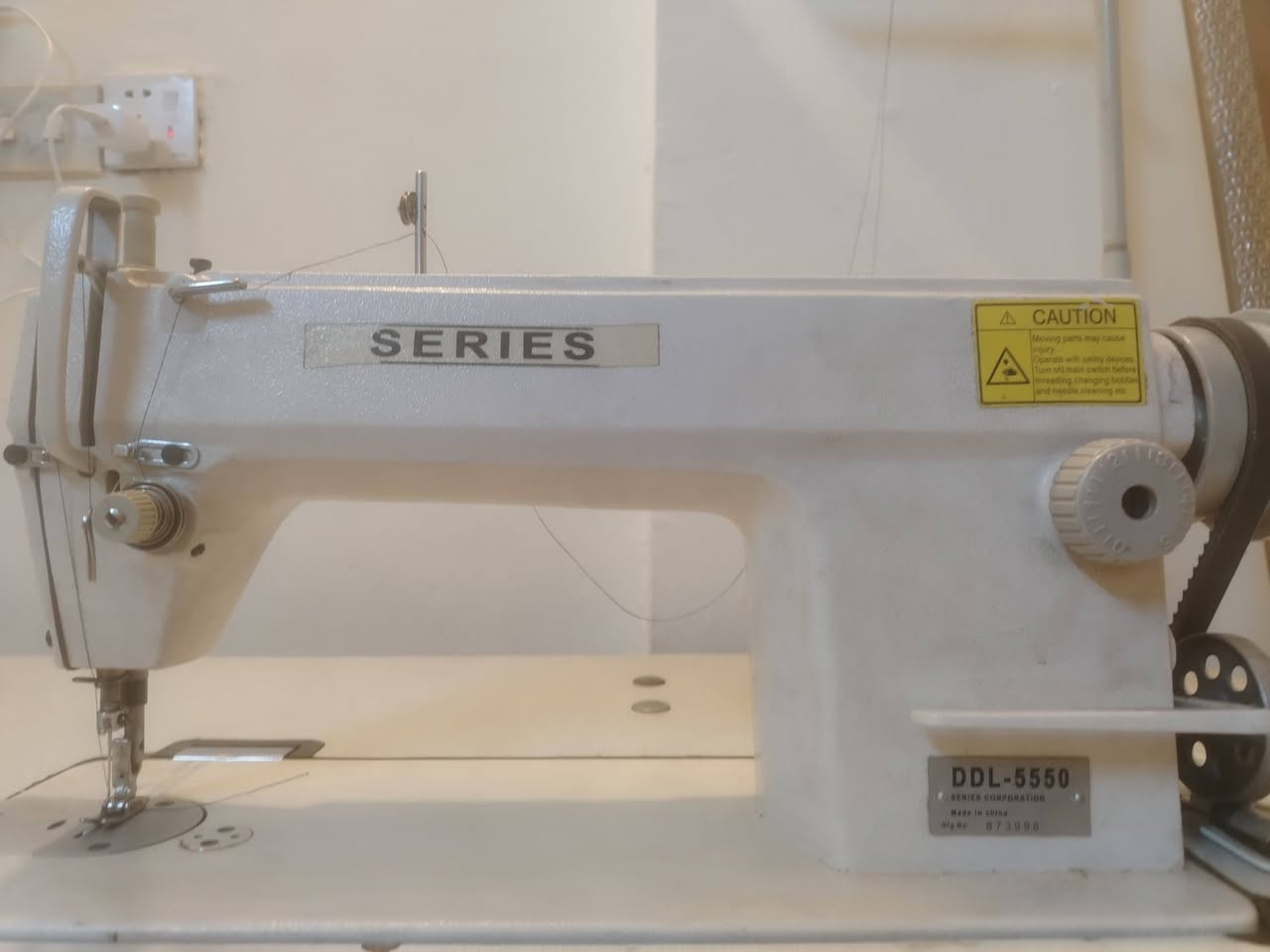 السلام عليكم يوجد مكينة خيط نوع series
جديدة جدا مع ميز جاهزة للعمل مكانها في بغداد حي القاهرة خلف سوبر ماركت القاهرة للبيع بسعر 200 الف


**إذا كنت صاحب هذا الإعلان وتريد حذفه لأي سبب، رجاءا أرسل رسالة إلى الدعم الفني**