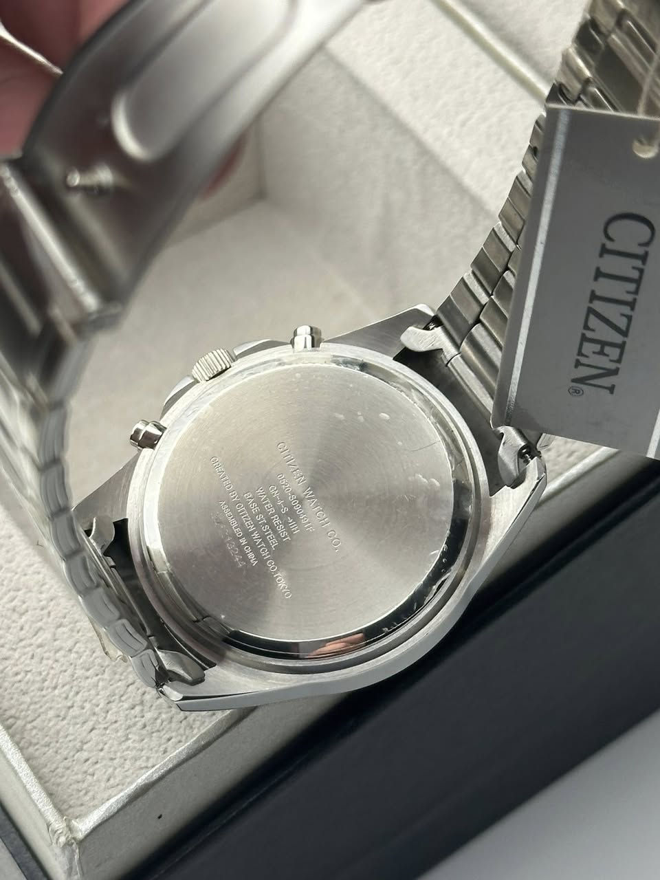 CITIZEN
كرونوغراف
كوارتز يابانية
نافذة لعرض التاريخ وعقارب مضيئة
القطر 43
تحتوي على نظام 24 ساعة
للطلب مراسلتنا على الخاص📩


**إذا كنت صاحب هذا الإعلان وتريد حذفه لأي سبب، رجاءا أرسل رسالة إلى الدعم الفني**