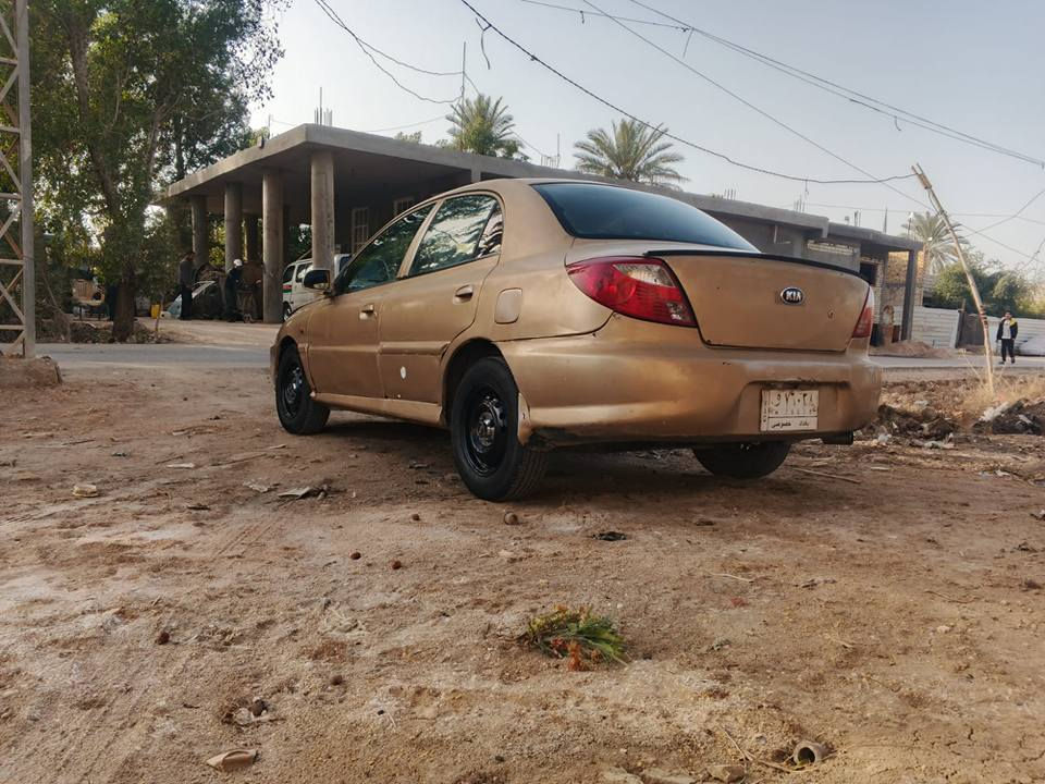 كيه ريو موديل ٢٠٠١ شكل لل ٥ مكينه حداديه تخم تاير باتري جدد كير الخامس مايجي رقم بغداد الماني مشروع وطني سنويه ماصاقطه تحويل مباشر *********** مكان كربلاء كربلاء, العراق
