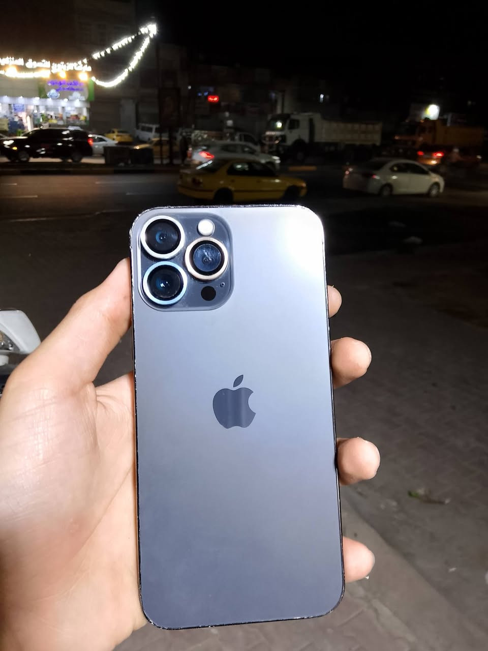 13برو ماكس
الجهاز نضيف
ذاكره 256
بطاريه 87بلادي 
كله شغال كاميرات اتصال ضمان 
بس فيس ايدي متوقف 
الجهاز وتر بروف ما مفتوح 
***********
