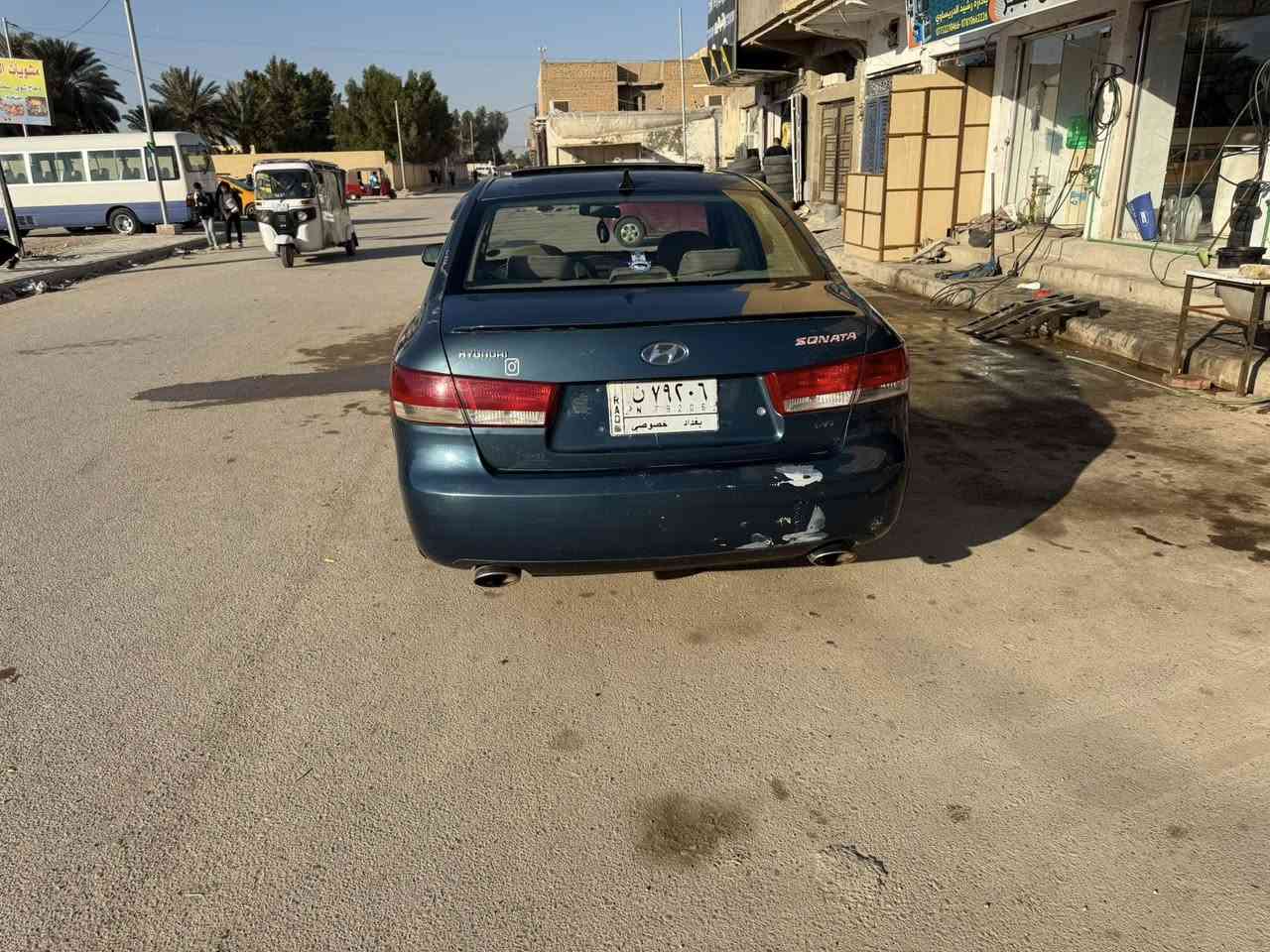 سلام عليكم سوناته امريكي ٢٠٠٦ مكينه ٦سلندر  حادثه جاملق امامي بدون دواخل بيه ٤ قطع صبغ سياره جاهزه من كلشي وجديده رقم بغداد مشروع وطني سعر ٧٧ وبيه مجال بصيط  اي ستفسار ***********
