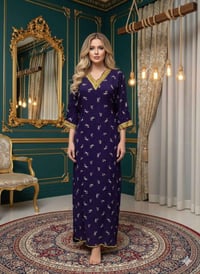 دشداشة كشمير • مقاسات L-XXL • خصر لاستيك