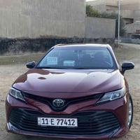 من رخصة الادمن السلام عليكم كامري امريكي   موديل 2019  LE  كشنات جلد و...