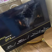 شاشة كيمنك حجم 24 180Hz جديدة بل كارتون  استفسار 07735858624