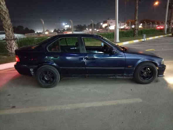 سلام عليكم BMW E36 محرك مسكر عدله 25  كير اوتو تخم تاير جديد لايت زنون كهربائي كلها شغاله رقم انكليزي بغداد بيع مراوس مكاني بغداد الغزالية *********** @ سعر 37

