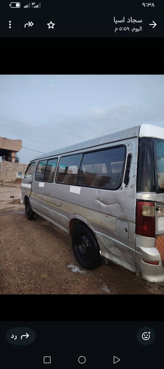 فتون باص موديل ١٠ محرك وكير بستا كاز جديد وبم ونوزل رقم انبار تحويل مباشر سنويه تنتهي ٢٧ الاماني ***********  *********** مكاني ابو غريب السعر ٤٠ وبيه مجال

