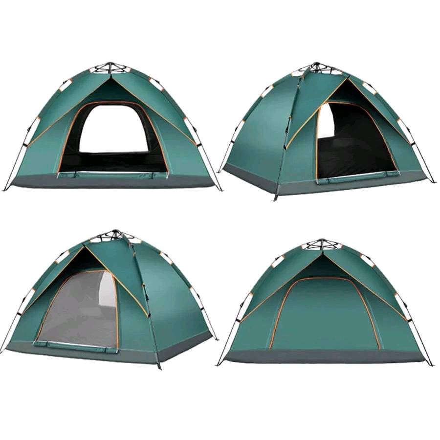 مقاومه للحراره و الماء 
متوفر باللون الازرق فقط  

- تتسع من ( 4-3) اشخاص

- الارتفاع : 140 cm , العرض : 200 cm , الطول 200 cm

- فتحتان للدخول والخروج 

- تكون مرتكزة بقوة في الارض عند استخدامها فتكون مقاومة للرياح 

- مزودة بناموسية للحماية من الناموس والحشرات 

- قابلة للطي وسهلة التركيب اوتوماتيك 

- مصنوعة من طبقات مزدوجة مقاومة للماء والحرارة 

- تاتي مع حقيبة سهلة الحمل لحفظها