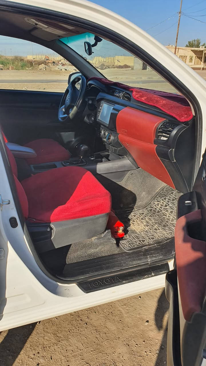 سلام عليكم هايلوكس للبيع موديل 23 نص فول سياره ماشيه 100الف رقم بصره تحويل مباشر مكان السياره ميسان رقم صاحب المركبه ***********
