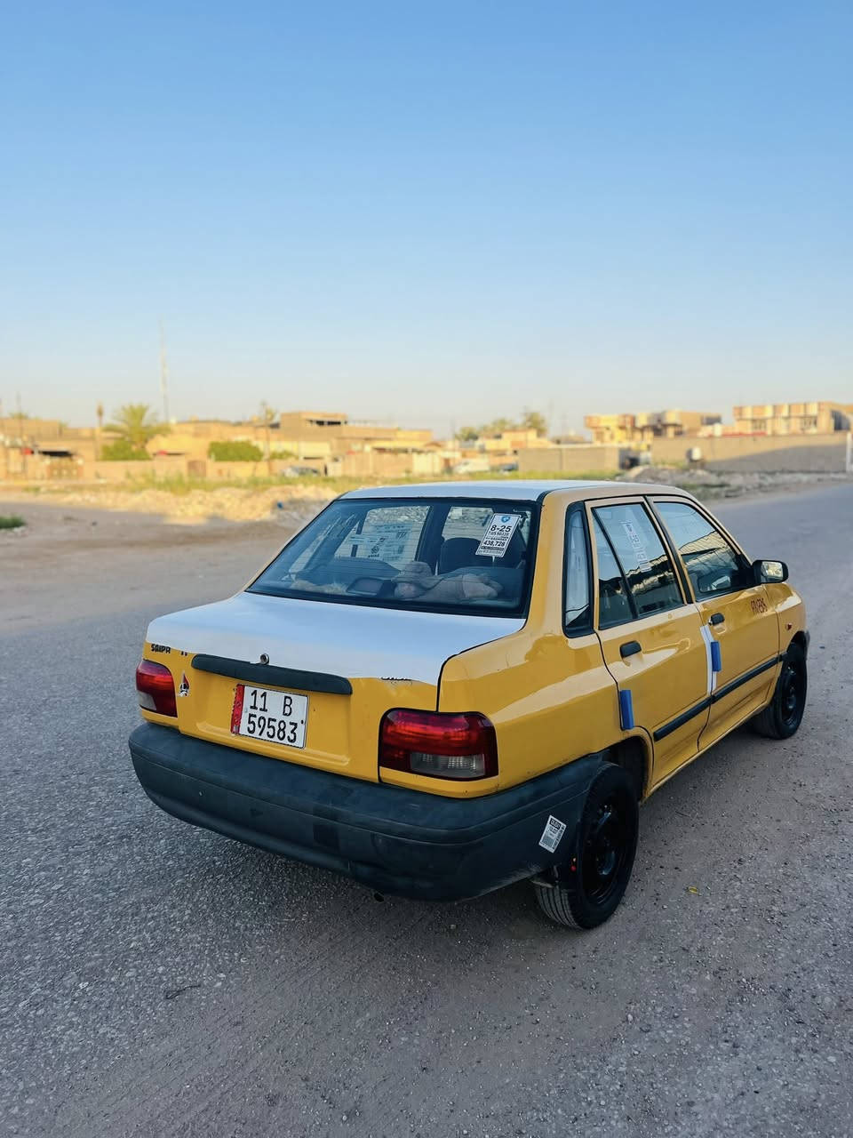 سايبا موديل 2012 رقم بغداد انگليزي هزه وفحص جديد سنوية جديده لل2030 مصفرة مشروع وطني تحويل ثاني يوم السيارة جاهزه مكينة وكير جدد حدادية 90 بالمية نظافتها كهربائيات داخل وخارج شغالات شواصيها حلوات السيارة خير من الله مكينة برايد شادلها بيها خياسات ومعمرات السعر 24 ورقة وبيها مجال ***********

