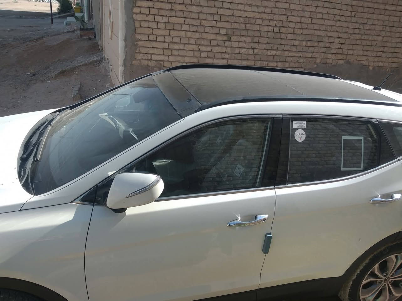 للبيع
هونداي سنتافي . 
موديل 2013
اللون ابيض 
الرقم اربيل 
وارد خليجي 
محرك2400
بنراما مري شفط وبيهاا بعد مواصفات
السعر 150وبيها مجال
الضرر رش بابين بدون تبديل
كير ومحرك خير من الله 
تخم تاير جديد 
مكاني بغداد للاستفسار واتساب او اتصال وبيك خير وتدلل
***********
