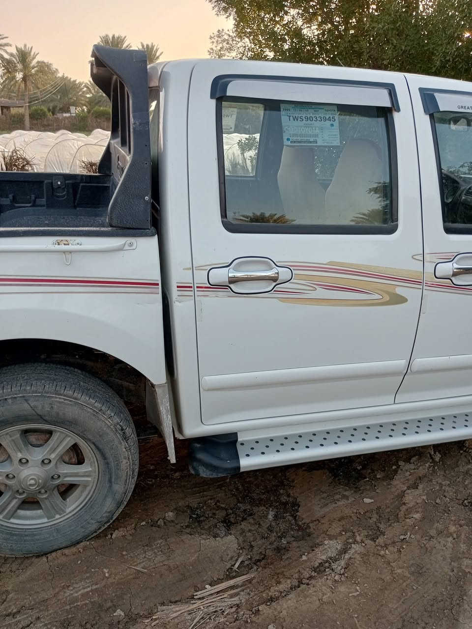 كريت ويل موديل ١
سعر ٩٥   رقم بابل 
المكان ناحية النيل 
موبايل ***********
مكفولة من الصبغ والتبديل 
محرك مامفتوح
