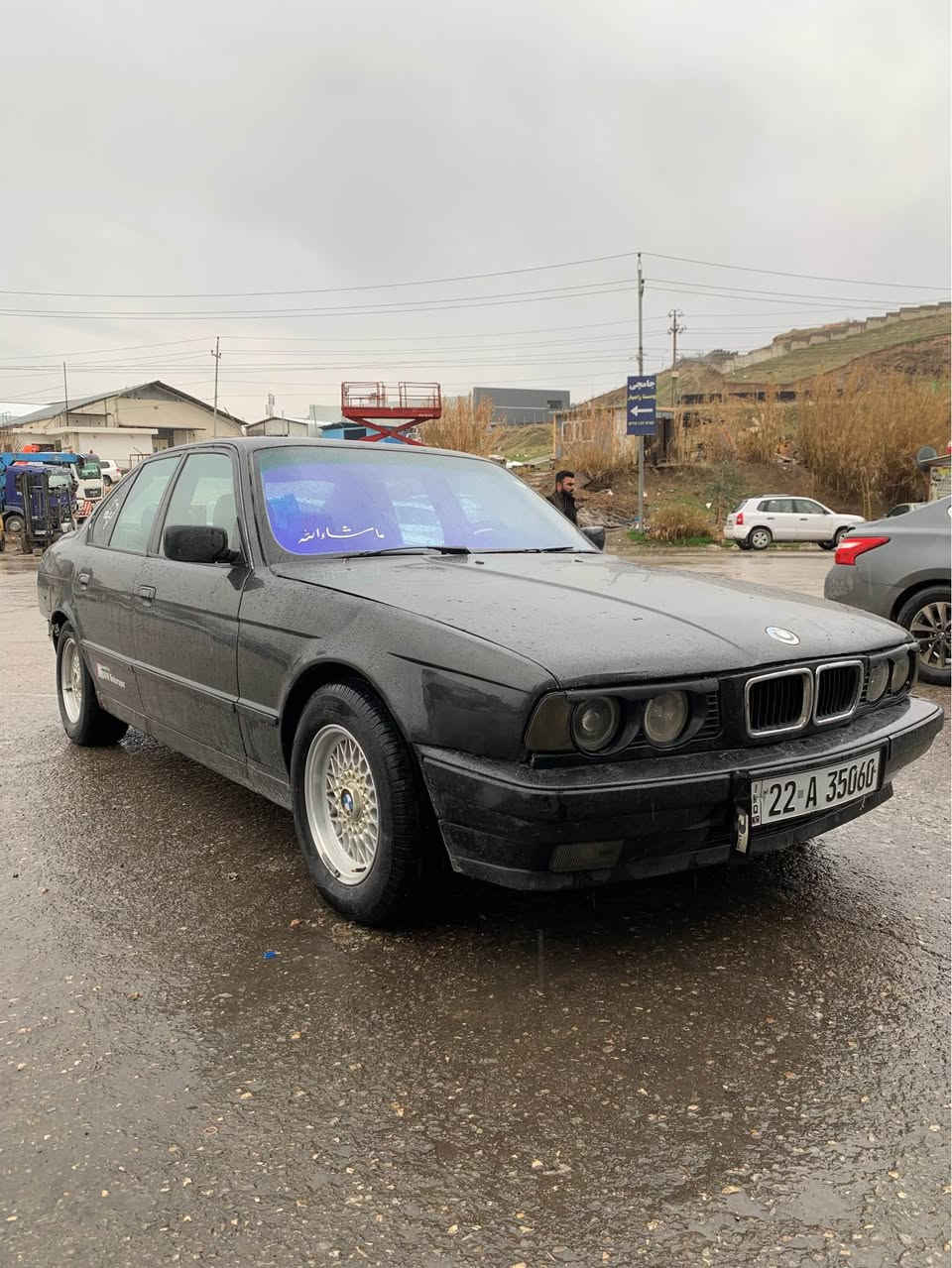 Bmw 525 
ئەتۆماتیک ٤ جام کارەبا
گێڕو مەکینە بە شەرت 
٤ تایەی تازە بۆ بەستراوە 
فرۆشتنی خێرا $٤٢ مەعامەلەیەکی کەم 
بە شەرتی تەحویلو خرامەو وەکالەتیش
*********** السليمانية, العراق
