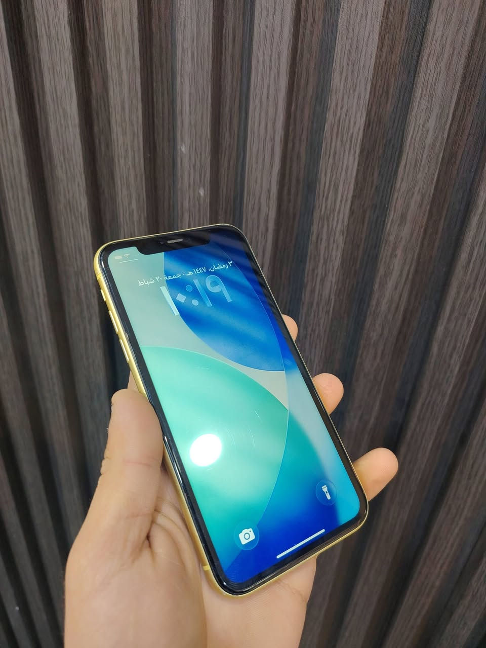 أيفون 11

ذاكره 128

نموذج  M

البطاريه 73%

جهاز نضيف جداا !!! وكارتونته موجوده
وممفتوح او مبدل بي شي
السعر 275وبي مجال
(***********)
