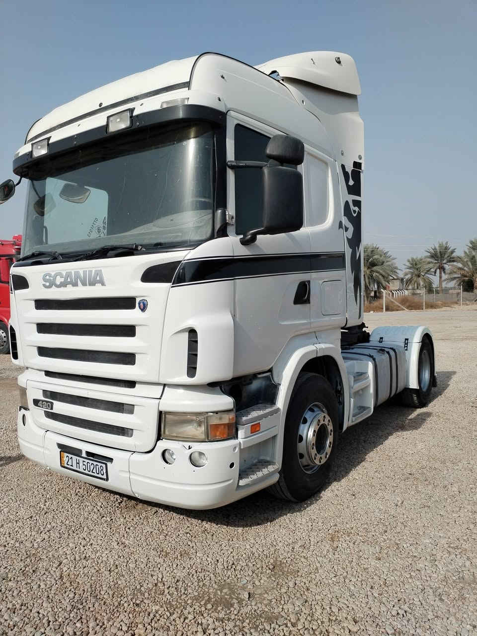 سكانيه للبيع ***********
*********** موديل 2006 محرك نجكسن كير ٣ب٣ تخم تاير مسجله فلات ينباع رأس وعربانه و
بس راس سنويه ل30 العنوان لحله جبله معرض النصراوي
