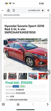 سوناتا موديل 18 وارد امريكي سبورت حادث سرقه جاملغ امامي ايمن و صبغ بيب...