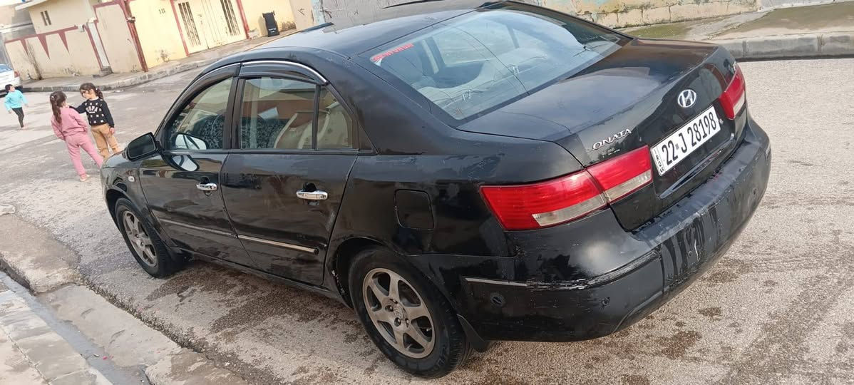 هيونداى سوناتا توماتيك موديل 2008 
مكينة جديد  حجم 2000 دبل حساس
جميع الكهربائيات وتدفئة وتبريدها بشرط
بيها تحكمات استيرن وتحديد سرعه
بيها ايباد وكاميرا وحساسات
غاز وبانزين وبيها بطاقة غاز موصل 
وبيها 4 قطع صبغ ينرادلها صبغ احزام
رقم اربيل الدولي
رقم وسنوية باسمي إلى 2031
تريد وكاله او تحويل نفس اليوم
سعرها 85 $ ومجال العنوان دهوك قضاء بردرش 
***********
*********** اكر, نينوى
