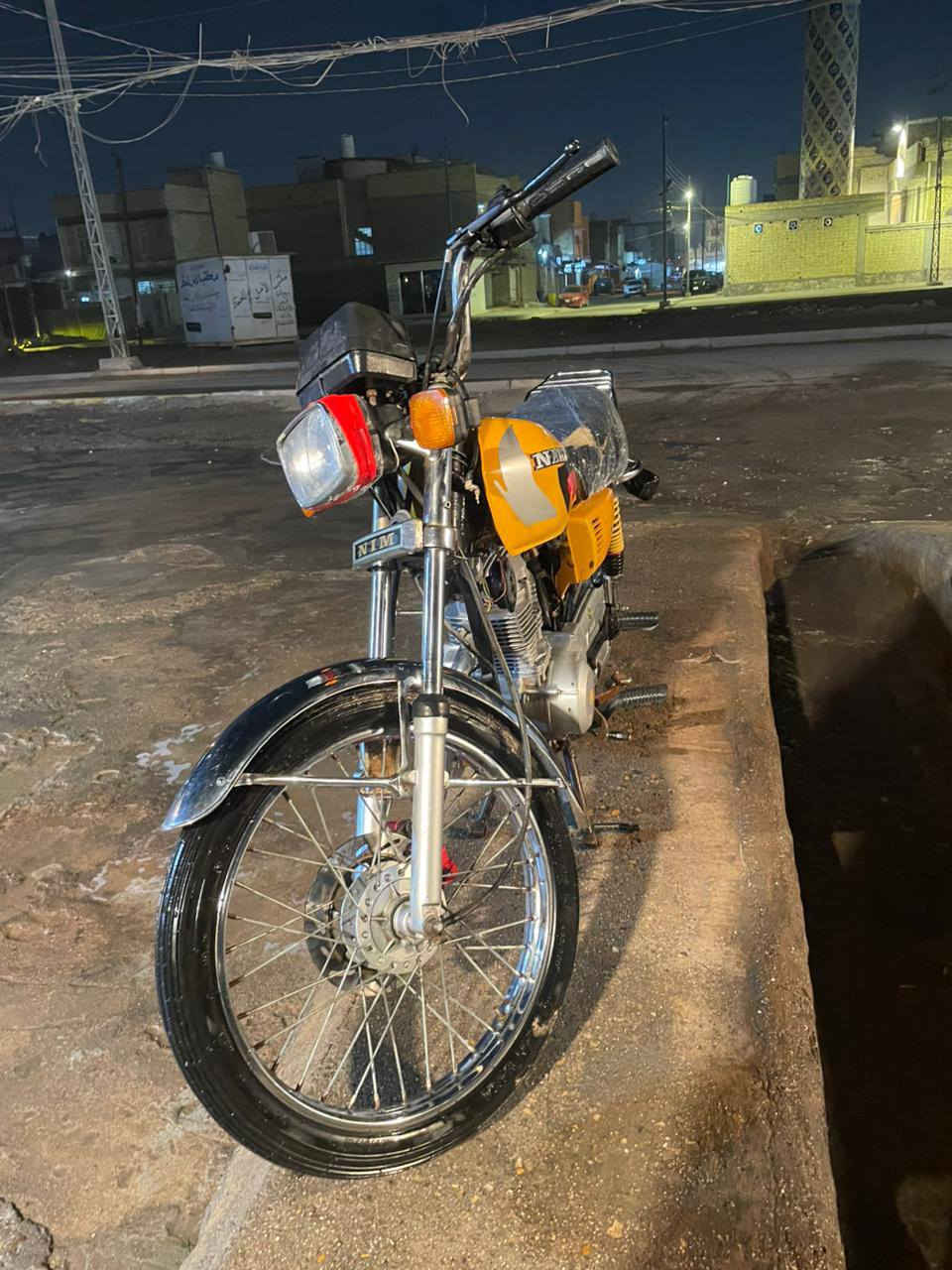 السلام عليكم دراجه ايراني امتياز 22 الكصبه الرفيعه اوراق كفاله اليريدهه يتصل ع/***********

