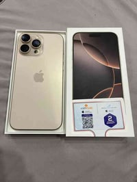 ايفون 16 برو ماكس  ذاكرة 256  البطارية 100 الجهاز بعده بالضمان  ضمانه ...