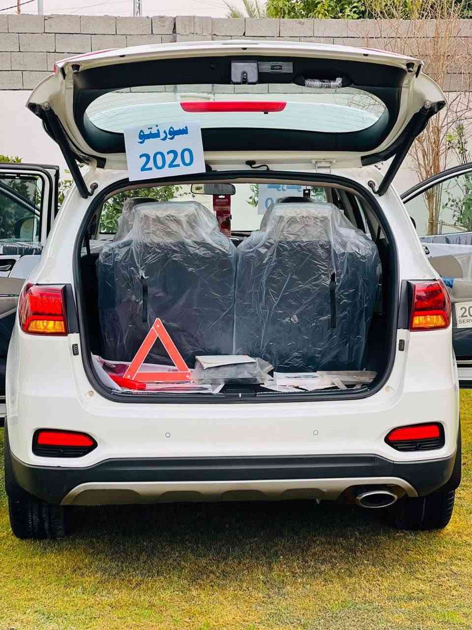 بسم الله الرحمن الرحيم

للبيع 

سورنتو 2020 خليجي اعلى فئة على وضع الشركه ماشيه 25 الف فقط اخت الزيرو مكفوله كفاله عامه السياره احله من الصور 

بدون بارد بدون صبغ بدون تبديل سياره ما بيها ولا شخط لا رصعه شرط السونار مرفق مع التصوير سنويه جديده صالحه لغاية 2030 + لوحات انگليزي جديده

- بانوراما

- ⁠4 ويل 4*4

- رقم بغداد

- اريل ابيضّ

- 5 كامرات

- 7 راكب

- 6 سلندر

- بصمة تشغيل وبصمة ابواب

- شاشه لمس

- كشانه جلد _ 2 كشن كهرباء + تدفئة وتبريد (حار بارد)

- لايت زنون ابيض

- مري شفط تحكم عن بعد

- نضام أواكس + بلاتوث

- بردات داخليه بلادي

- يدات نيكل ستيل بلادي

- اشارة ترحيب عند الاقتراب

- علامة سورنتو بالدواسه

- تخم تاير جديد مال الشركه

- 3قطع تبريد بل اضافه للتدفئه و التبريد داخل الكشانه الامامية

- وياله على 19 

- حساسات اماميه _ خلفيه

- كامره بل دشبول

- عنوان الرمادي

- للتواصل على الرقم التالي ***********
