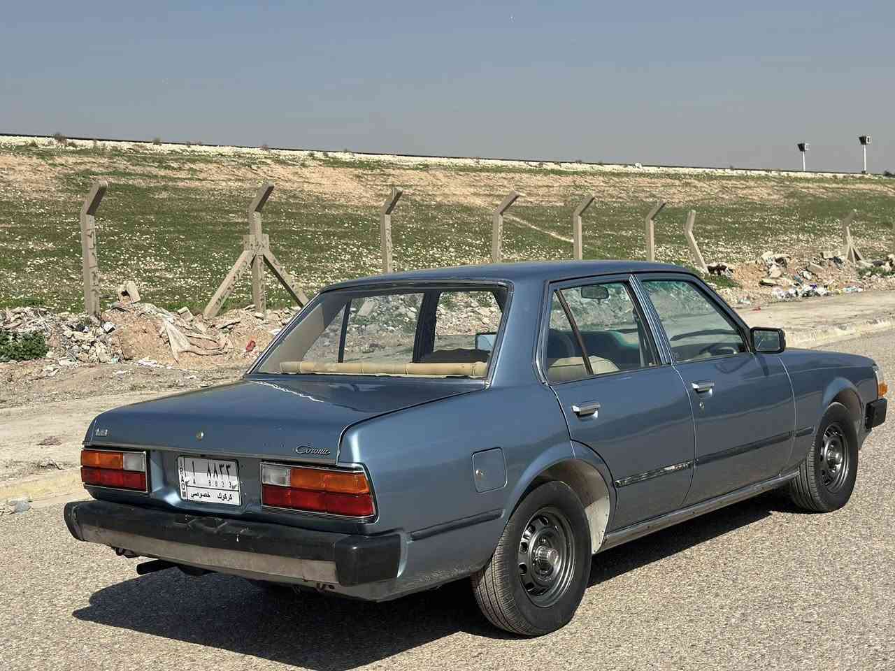 تويوتا كرونا 1981 
تعمير درجة اولى 
كير ومحرك شرط 
4 تايرات جديد 
طخم امامي خلفي كله جديد 
كهربائيات كلها شغال 
سنوية جديد مشروع وطني 
دفتر بنزين رقم كركوك مميز 
سعر 42 وبي مجال استفسار 
***********
