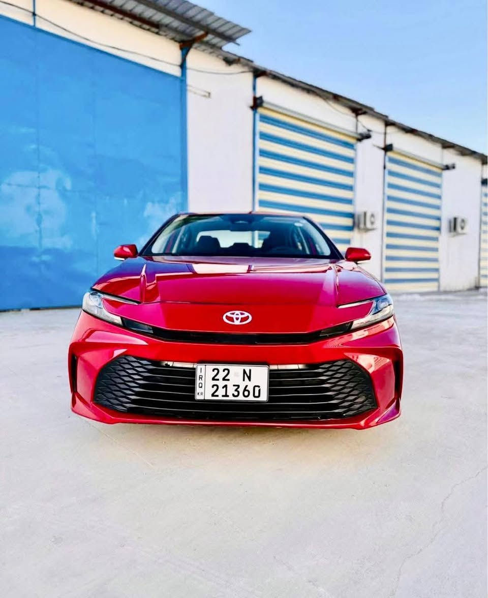 Toyota Camry Hybrid  LE  2025

تويوتا كامري هايبرد 2025 ) بانزين وهايبرد
اللون :- احمر
الموديل 2025
السياره مرقمه اربيل - رقم و سنويه هزه جديده لحد 2030
المحرك 2500cc
المسافة المقطوعه 3000 mi 
السعر 229 ورقه 
السياره بدون صبغ بدون تبديل قطع ( ليبل واحد ) فقط جملغ مفتوح و راجع بلادي 
ايرباكات سليمه 100/100 
 👇🏻👇🏻👇🏻المواصفات👇🏻👇🏻👇🏻

• شاشة كبيرة
• كاميرا خلفية
• حساسات خلفية
• رادار امامي
• مانع تصادم
• تصحيح مسار
• مثبت سرعه
• مانع انزلاق
• استيرن متحرك
• تدفئه مقود
• نقطة عمياء
• مانع تجاوز
• حساسات مانع تجاوز
• بصمة تشغيل
• بصمة أبواب
• دخول ذكي
• شاحن ويرلس
• اضوية اماميه زنون LED
• اضوية خلفية LED
• ليد زنون نهاري
• ويل قياس 18
• نظام ECO + TRIP
• نظام GPS + خرائط
• 3 أنظمة قياده ECO / Normal / Sport 
• اوامر صوتيه
• بلوتوث
• مدخل USB + AUX

📍اربيل - معرض اربيل كارس..
*********** ☎️***********
