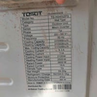 سبلت توسوت 2طن  انفيرتر يشتغل على 9.3امبير غاز 410 نظيف ابيع على الفحص...