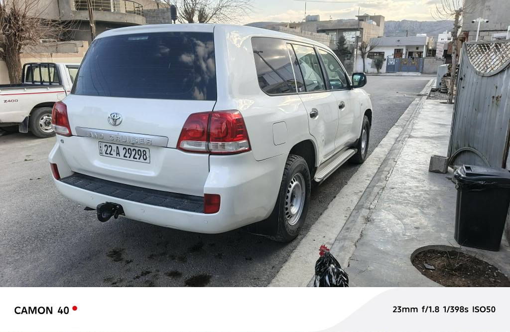 2009 بێ بۆیاخ
گێڕ ئۆتۆماتیک 
دەعامی بۆ دەعامی بەشەرت
مەکینە 6 بستۆن 
سەنەوی تا 2031 تازەیە
هەموو گیانی بەشەرت 
4 تایەو ویلی لۆک
سعری 290 گەڵا
+9647719482887 السليمانية, العراق


**إذا كنت صاحب هذا الإعلان وتريد حذفه لأي سبب، رجاءا أرسل رسالة إلى الدعم الفني**