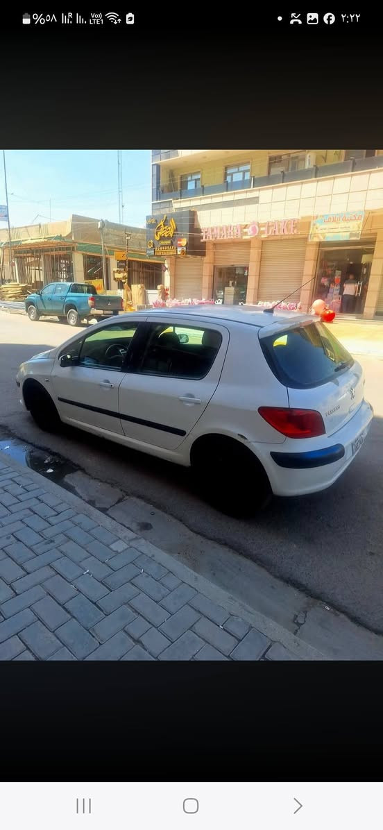 السلام عليكم  بيجو 307 نظيفه  2006 للبيع أو مراوس  
السياره مكفوله من الصبغ والحادث 
محرك 1600 وكير  مكفولات 
تبريد ثلج  ثلج 
حداديه صدر نظيفه جدا 
رقم بغداد الإنكليزي الجديد سنويه مجدده لل 2028
تحويل مباشر 
السعر 48 
***********
***********
