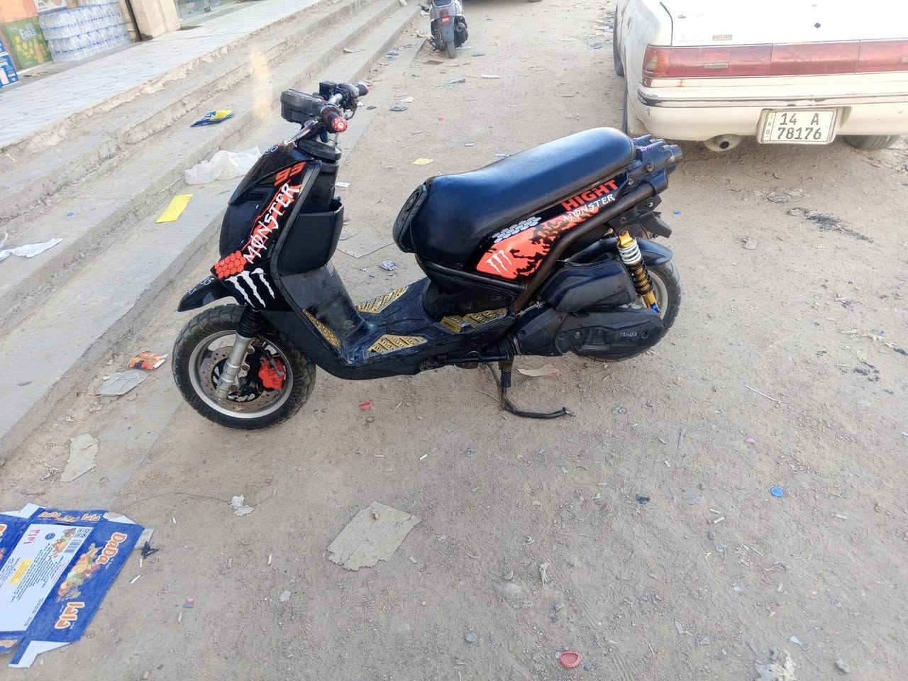 سلام عليكم دراجه سكنس جبلي البيع السعر مليون بيه مجال شي قليل مستعجل على بيعته مكاني بصره كرمه علي الشراي يجي خاص رقم ***********
