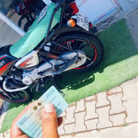 ورحمه الله وبركاته دراجة نارية بوكسر موديل 22نازلة بل ٢٣ مرقم كامل انك...
