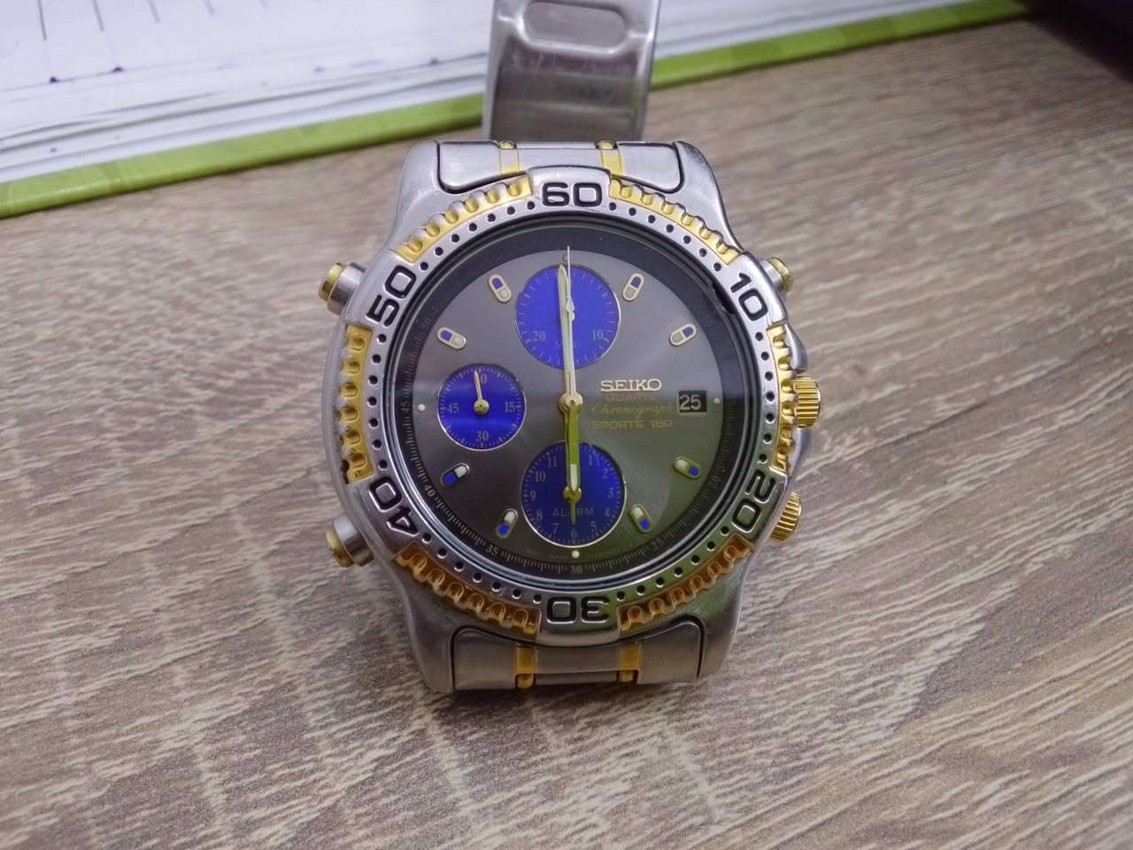 السلام عليكم
سيكو كرونوكراف سناتر منبه نظافه تامه السعر ١٢٥الف


**إذا كنت صاحب هذا الإعلان وتريد حذفه لأي سبب، رجاءا أرسل رسالة إلى الدعم الفني**