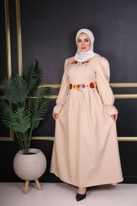 فستان عيد • دابل تركي • مقاسات ٣٨-٤٨