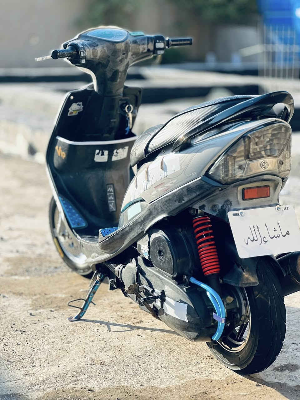 سلام عليكم ماكس عدله للبيع
دراجه مكفوله من طول لطول ماناقصها شي فقط سلف 
وبيها تزويديات حلوه وبسيطه 
يدات بريك اصليه WF
وياله نجمه 🌟 
ستان صفح 7 الوان 
دبل امامي اصلي 
دوسات سمائي 
ملقط + صوندات سمائي 
ملقط دبل 
قبق عمبار اصلي RGS 
اჂ̤ استفسار خاص مفتوح *********** متواجد واتساب
