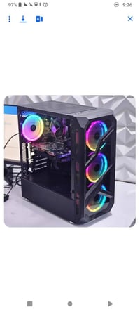 شاشة MSI 24 • RX580 8جيجا • i5 8400