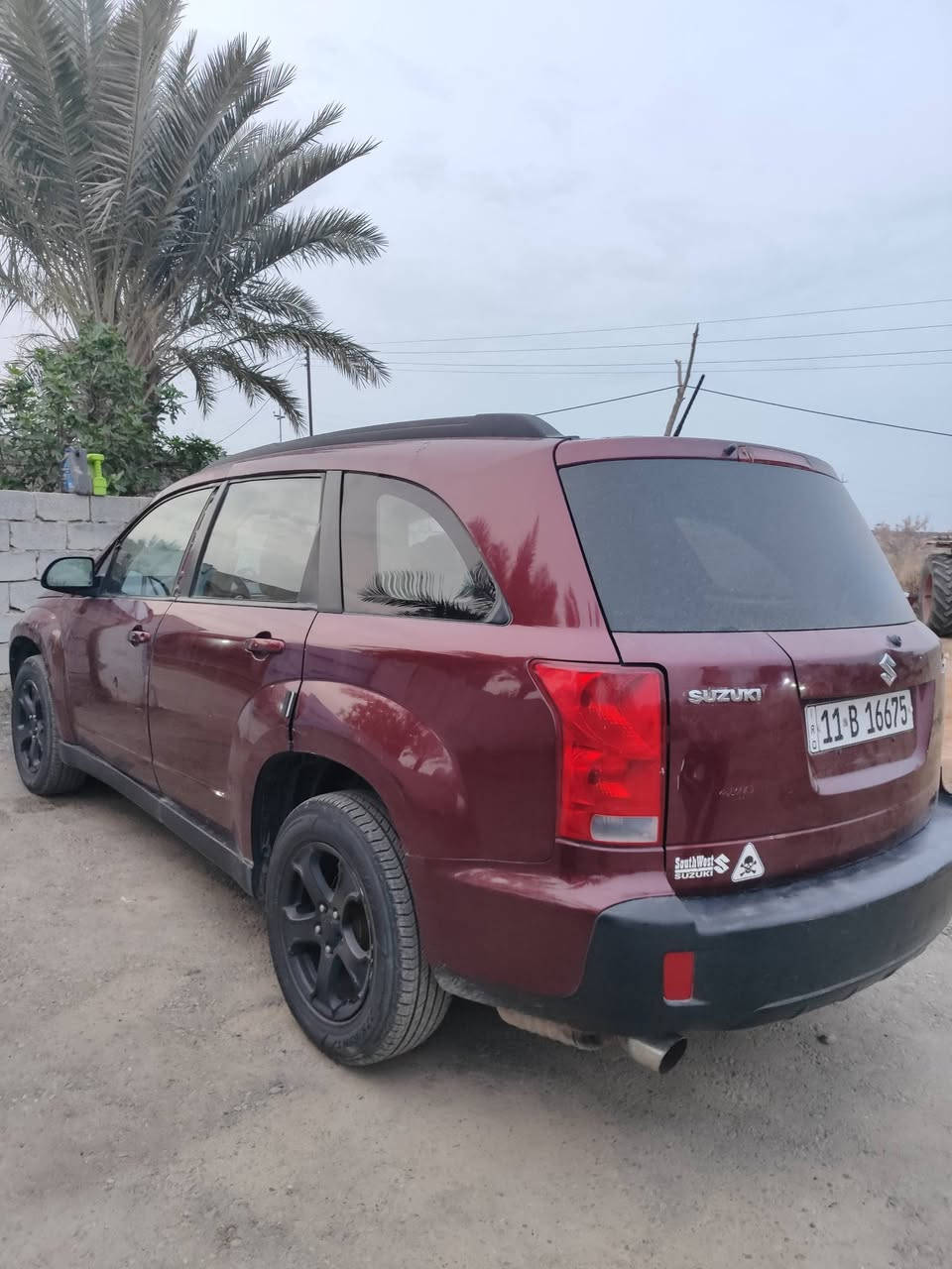 للبيع سازوكي 2007 رقم بغداد انكليزي مكفوله عدا صبغ بالجاملغ 
فول مواصفات 6 سلندر 
للاستفسار ***********
