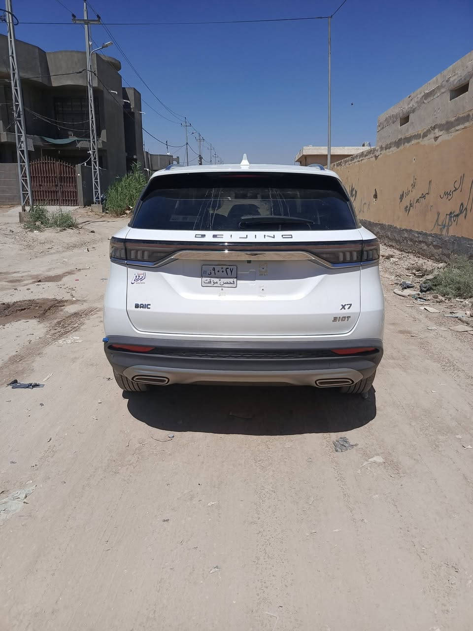بايك X7 موديل 2025
عداد المسافة المقطوعة 70 كيلو متر بحالة الوكالة استلام جديد 
أداء ياباني وألماني موثوق
ناقل حركة 7 سرعات من شركة AISIN اليابانية
نظام تعليق من شركة BOSCH الألمانية لثبات عالي
ضمان 6 سنوات على ناقل الحركة (القير)
🛡️ أمان ومتانة بتقنيات عالمية
هيكل صلب بنسبة فولاذ 70% بتقنيات Mercedes-Benz
رادار تفاعلي ومثبت سرعة ذكي
تحديد مسار وتحذير نقاط عمياء

كاميرات 360° مع داش كام تسجيل رحلات مثبت مسبقاً
تحذير التصادم ومانع الانزلاق
👑 رفاهية الدرجة الأولى
داخلية جلد فاخرة
مقاعد تبريد وتدفئة وتدفئة للمقود
كرسي سائق كهربائي مع ذاكرة لوضعيات القيادة
إضاءة محيطية Ambient Light وإضاءات ترحيبية
صندوق خلفي كهربائي
سايد بريك كهربائي مع Auto Hold
سيارة تجمع بين الفخامة والأمان والتقنيات الحديثة والثبات العالي
للاستفسار عن السعر  الاتصال على الرقم 
واتساب ***********
