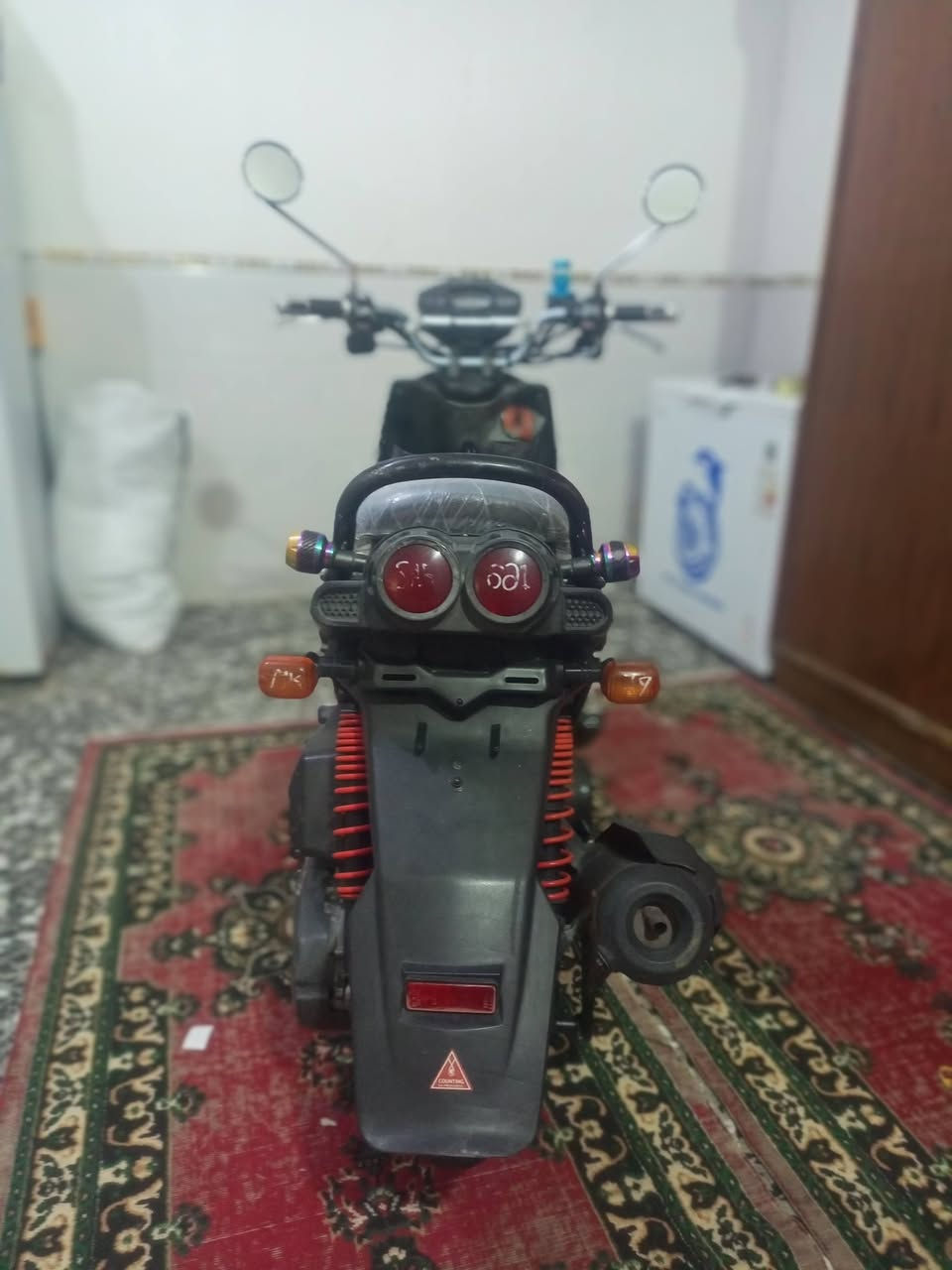 سلام عليكم سكنس جبلي
دراجه اي نقص مابيه مكفوله كفاله عامه لدراجه نقص برقي مابيه ما صاله هواي من طالعه من رمبه كلشي شغال بيه.. ختم واحد وي مكينه .. مكينه كفاله جيب وياكك 10 فيتريه
بيه
ستيرن رياضي 
ستان صفح 7 الوان 
لقمات سبع الوان فوك بك لايت
قبق عبار ابو البطل 
جوزه سويج 
تطوله ستيرن
وكفر شاصي سماىٔيه
يدات بريك
يدات بانزين 
قطره دهن انسي واي
تعلاكه سبع الوان
المراسله خاص مكان بغداد


**إذا كنت صاحب هذا الإعلان وتريد حذفه لأي سبب، رجاءا أرسل رسالة إلى الدعم الفني**