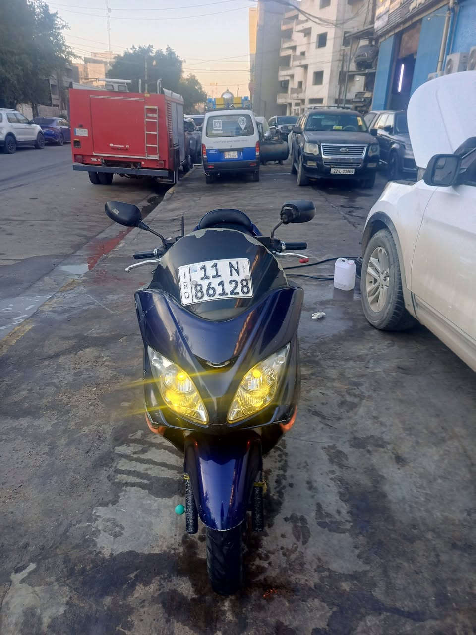 السلام عليكم فورزه صفر ثمانيه مرقمه رقم بغداد تحويل ثاني يوم السعر ١٨ ورقه الدراجه مكفوله من كلشي الدراجه كيرهه ملغي العنوان الأمين الثانيه ***********
