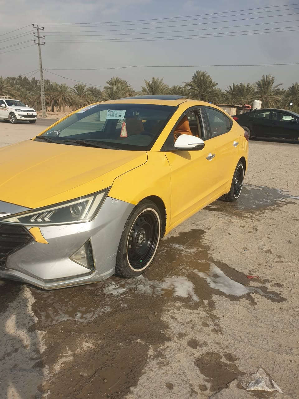 السلام عليكم النترا موديل  2019 خليجي بيه حادث الجاملغ الايمن الكدام وبيه الباب الوره السايق موصفات فول ماعده البصمه ميكنه كير خير من الله رقم بغداد مصفره هيه وغرمات السنويه ل 2030 السعر 120 وبيه مجال رقم الهاتف *********** مكاني كربلاء
