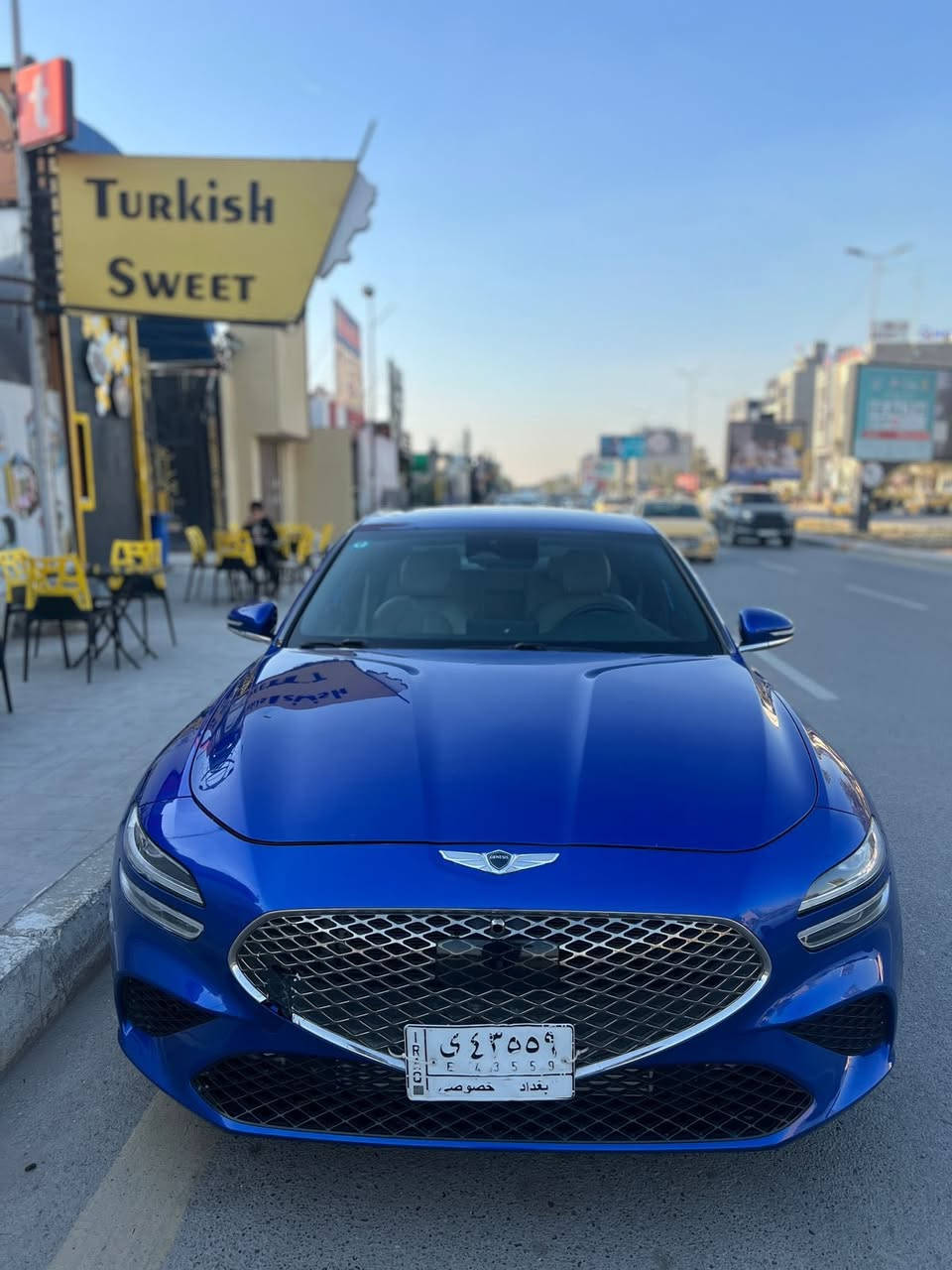 السلام عليكم
Genesis G70 2.0T 2022
السيارة للبيع (و بيها مجال) لو مراوس بشي اقل منها
السيارة فئة Base Trim
حادثها جاملغ ايمن ، بنيد و قبغ الصندوك
كير ، محرك ، لغود ، كلها سليمة و بعيده عن الحادث و الي عنده نفس المحرك يعرف شكد اكو فراغ بالبجم 
ماشية ٩٠ الف كيلو
20,000$

***********
