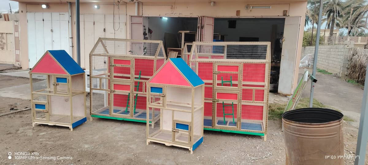 السلام عليكم قفص بلابل جديد شغل درجة اولى
سعر 40 
قياس طول 125
عرض 70
نزال 40 
رقم ***********
***********
موقع ديالى شهربان قرب جسرمهروت
