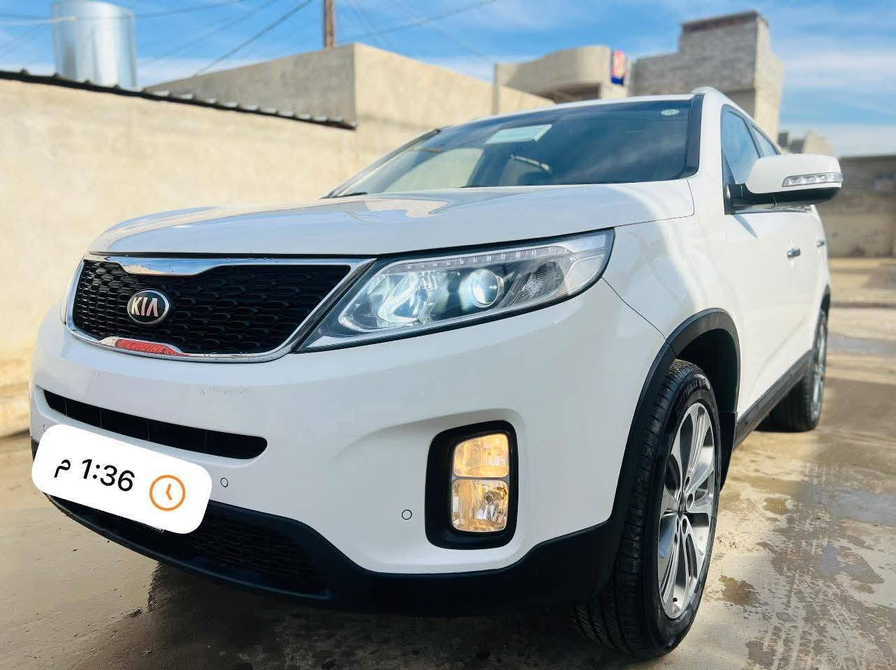 السلام عليكم
*سورينتو 2015  V4
وارد خليجي 
بدون صبغ
طخم جديد _گير_مكينة _شرط
7 راكب _رقم أربيل جديد (دولي)
تحكمات ستيرن
أنظمة قيادة 
إيكو 
بصمات اثنين 
مري شفط
حساسات امامية _خلفية
هزة إلى شهر الخامس 2026 
سنوية جديدة 2030 
ضررها موضح بالسونار…
الچاملق الخلفي من جهة السكن
مكاني :الموصل
رقم الموبايل ***********
