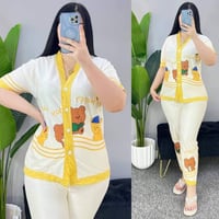 فانيلة قطني • فري سايز • خامة زبدة