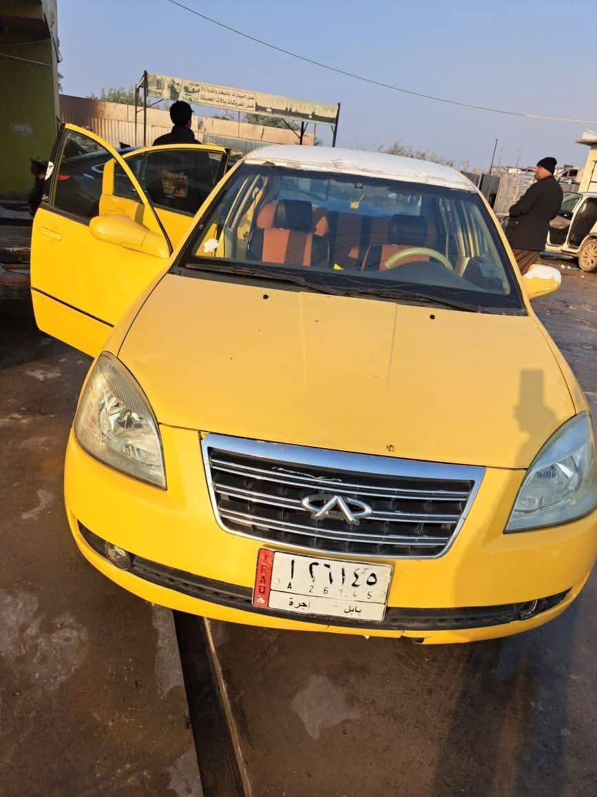 السلام عليكم سياره شيري اي فايف      موديل 12اتوماتيك محور نضيفه ودوشمه جديده احلى من صوره السعر 40  مداور ثاني يوم مكاني سماوه ***********
